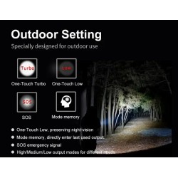 Klarus XT21X Pro – 4400 lumens, USB-C, longue portée, puissance extrême pour missions tactiques.