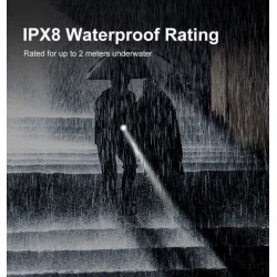 Klarus XT21X Pro – 4400 lumens, USB-C, longue portée, puissance extrême pour missions tactiques.