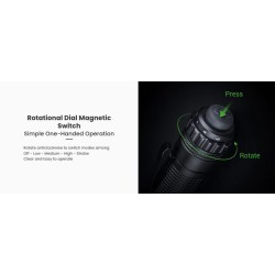 la TA30 V2.0 de Nextorch est conçue pour les pros. Rechargeable via USB-C