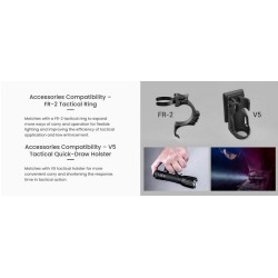 La TA30 MAX de NEXTORCH est une lampe tactique puissante