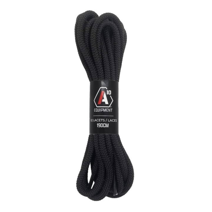 Lacets A10 SÉCU-ONE 190 cm – Noir