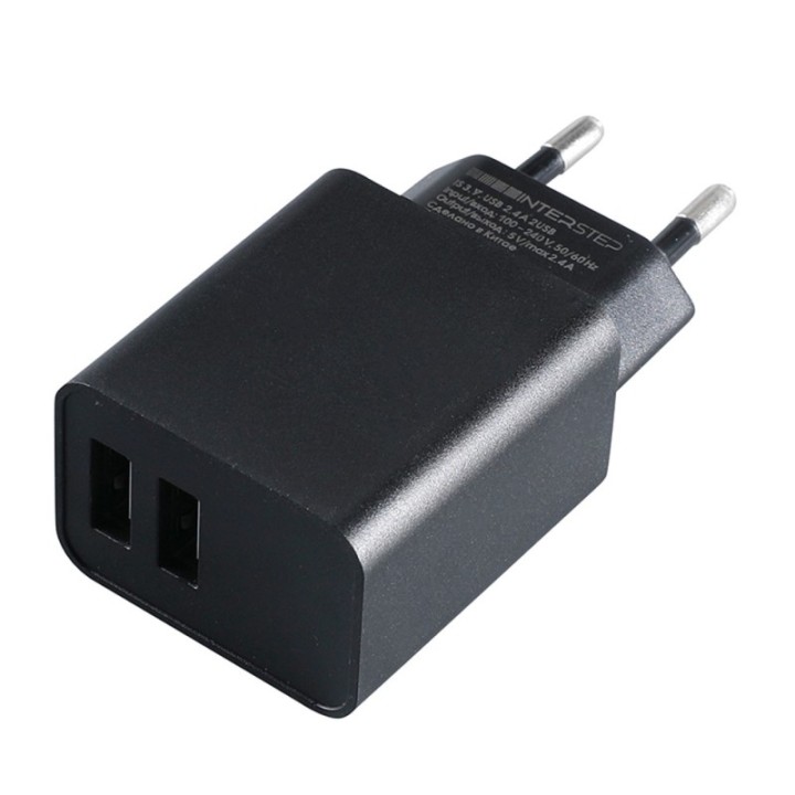 Adaptateur secteur USB KLARUS – 2 ports – 5 V/2 A