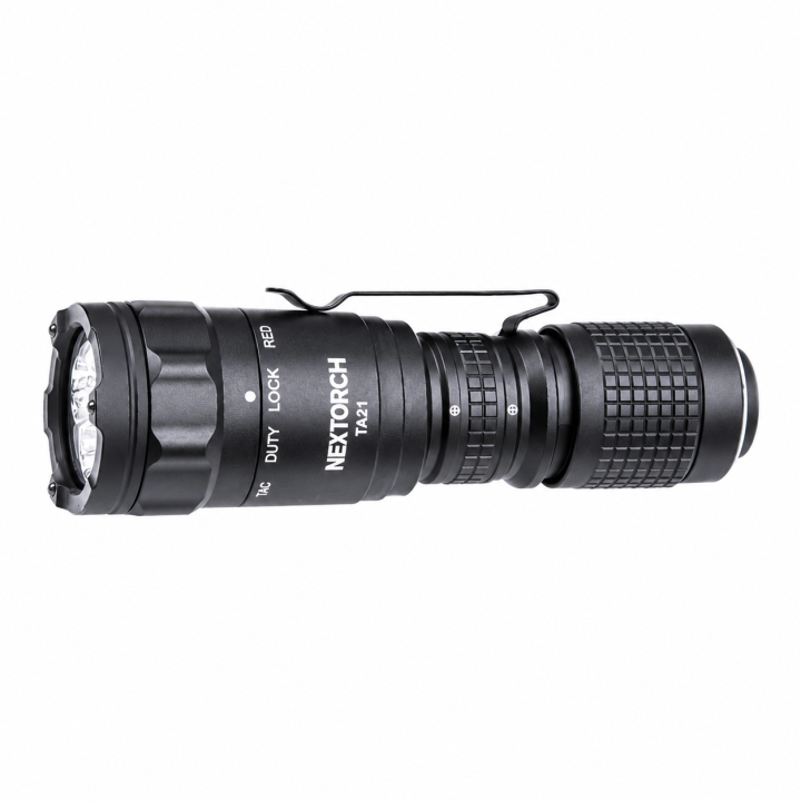 Lampe tactique NEXTORCH TA21 – 1300 lm – Blanc/rouge