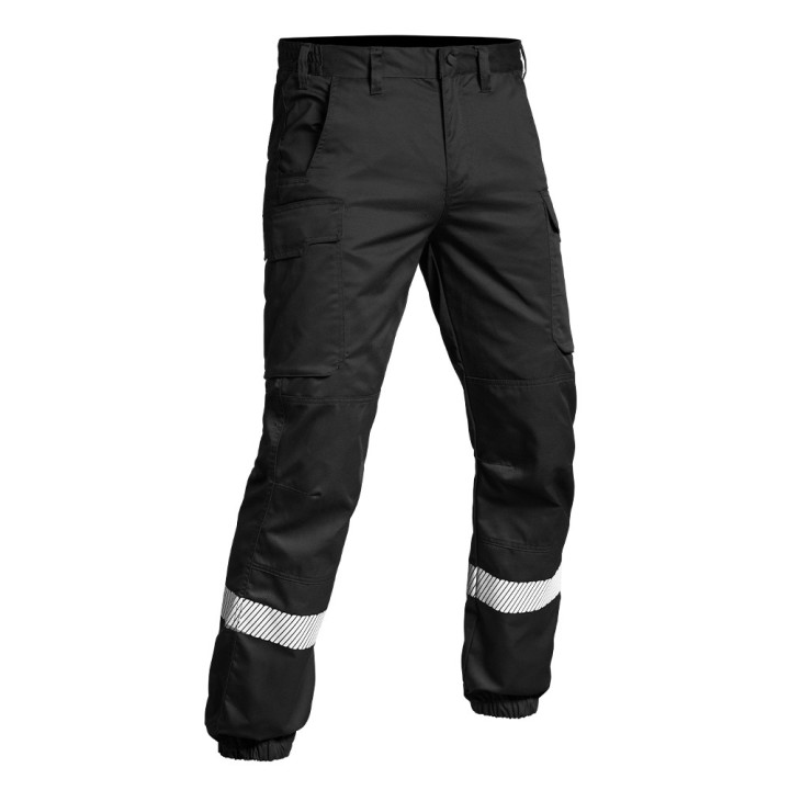 Pantalon A10 Equipment SÉCU-ONE V1 HV-TAPE noir – vue trois quarts