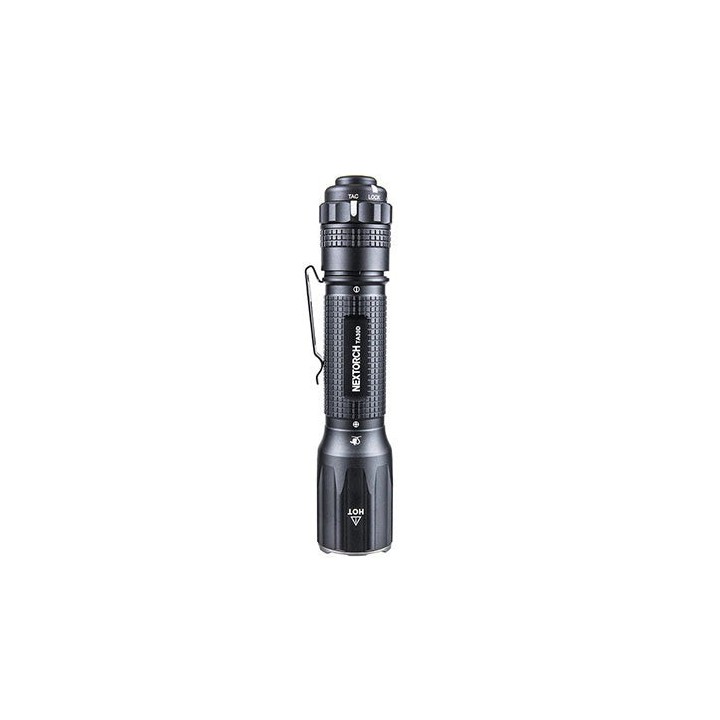 Lampe tactique NEXTORCH TA30D – vue verticale