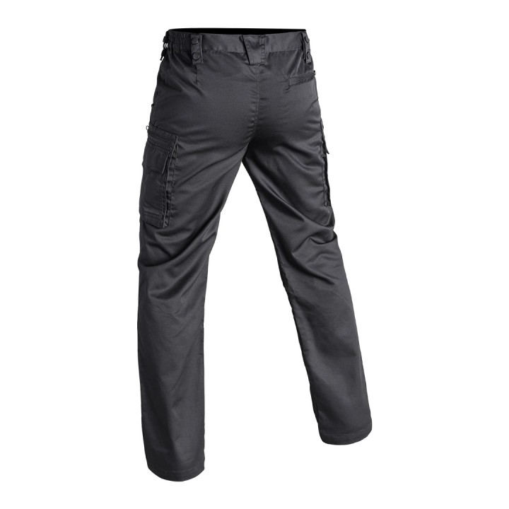 Pantalon SÉCU-ONE V2 bas droit noir – vue arrière de trois quarts