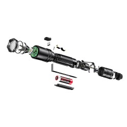 Klarus XT11R – Vue détaillée