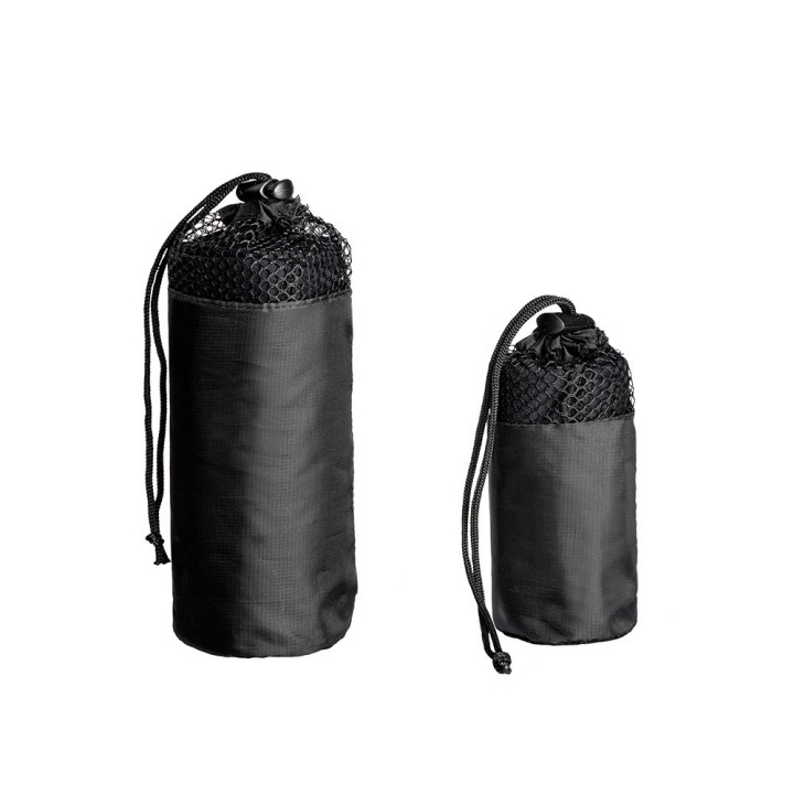 Serviette microfibre A10 EXPEDITION – Housses de rangement noires avec cordon de serrage