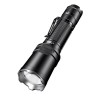 Vue frontale de la lampe Klarus XT11R - Design compact et puissant