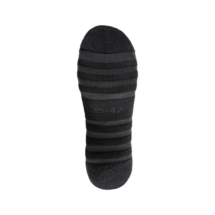Chaussette A10 IMPACT 7 pouces Summer gris béton – Vue du dessous du pied et de la semelle