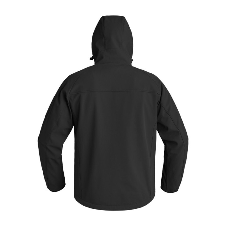 A10 Equipment Veste softshell INSTRUCTOR à capuche – Noir – photo 4
