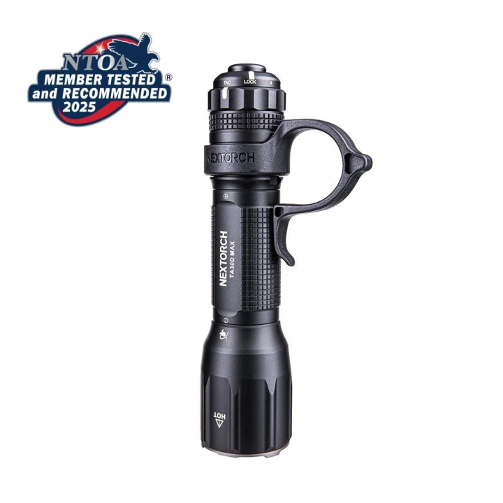 Lampe rechargeable NEXTORCH TA30D MAX – vue verticale