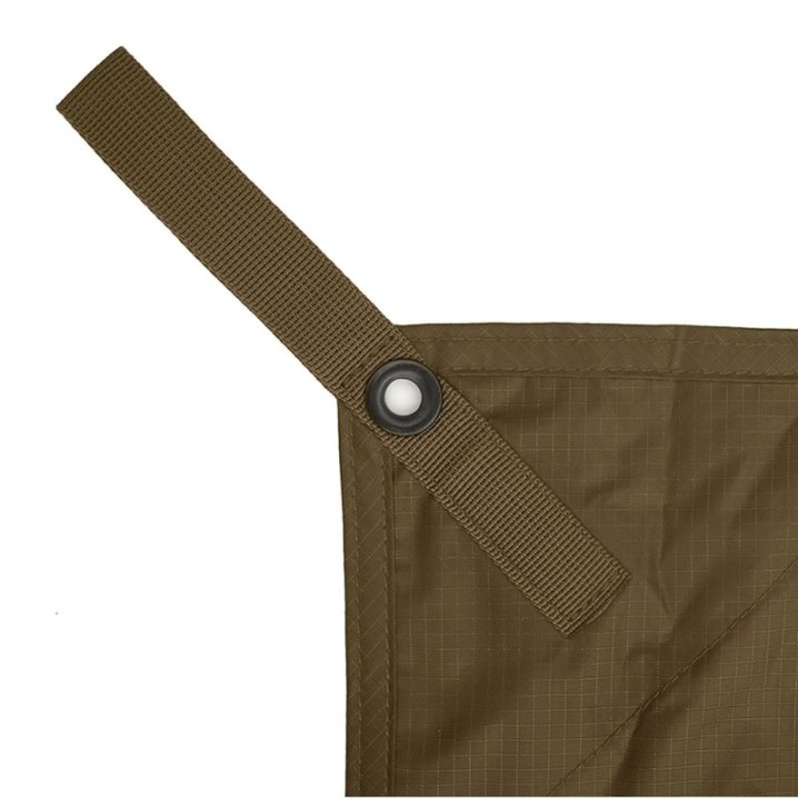 Bâche terrain A10 EXPÉDITION 2 × 2 m – Vert olive