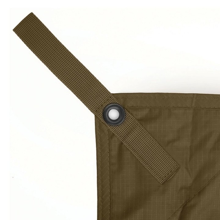 Bâche terrain A10 EXPÉDITION 2 × 3 m – Vert olive