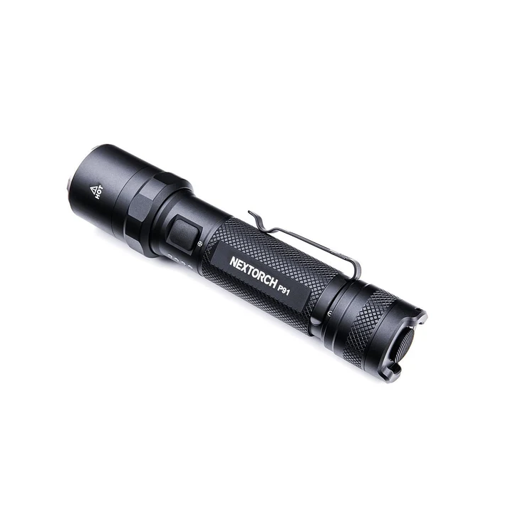 Lampe rechargeable NEXTORCH P91 – vue de trois quarts