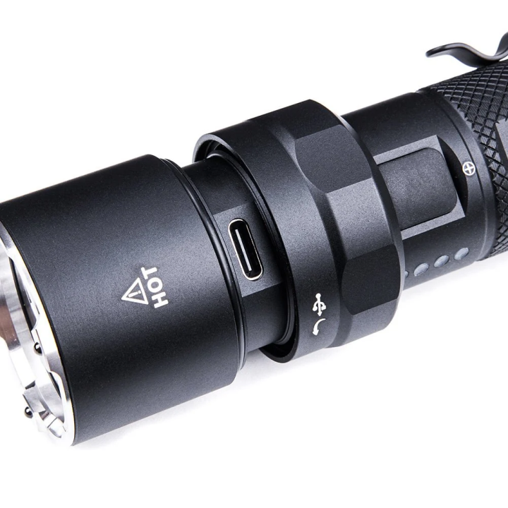 Tête et commande latérale de la NEXTORCH P91 – détail