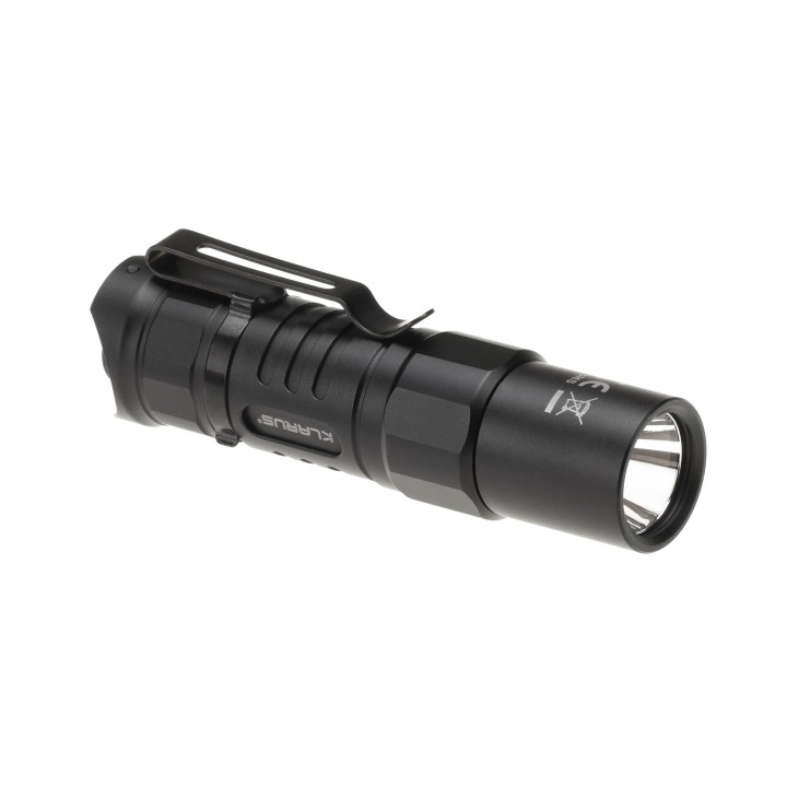 Clip et corps de la lampe KLARUS XT1C – détail